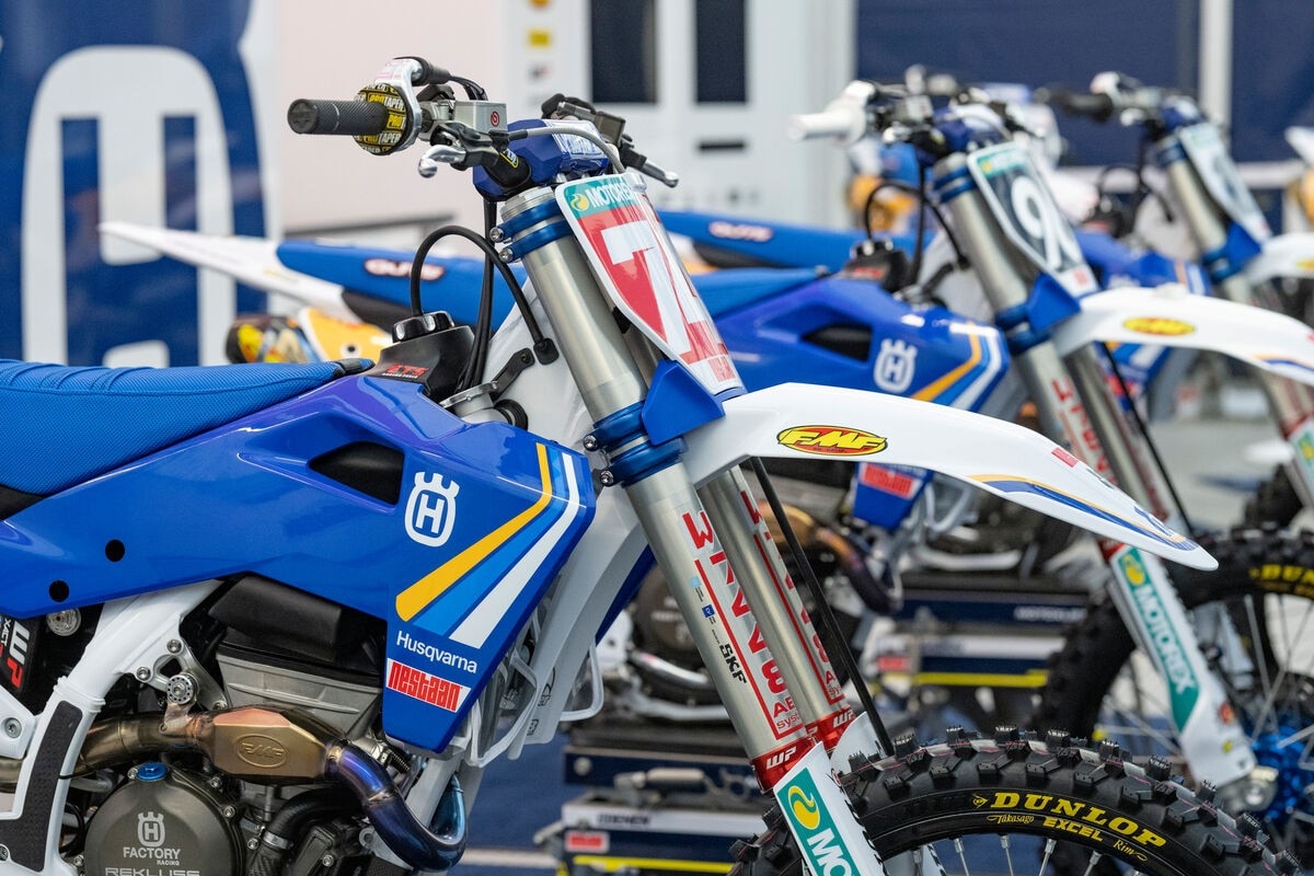 Husqvarna 2025 Heritage livery 